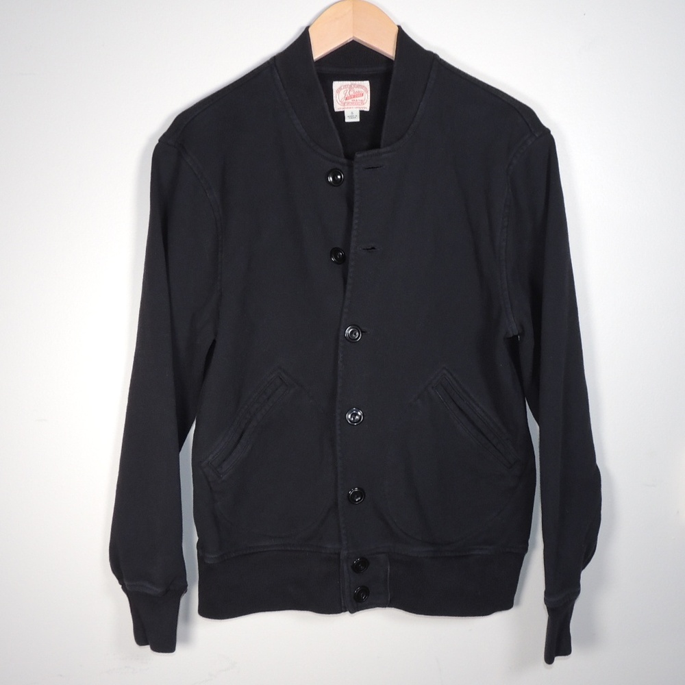 J Crew | Cotton Varsity Bomber Sweatshirt